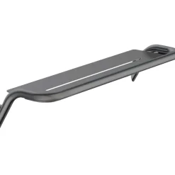 Mensola bagno a parete Idrostile 436x89 mm titanio