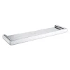 Mensola bagno a parete Idrostile 431x28 mm cromo