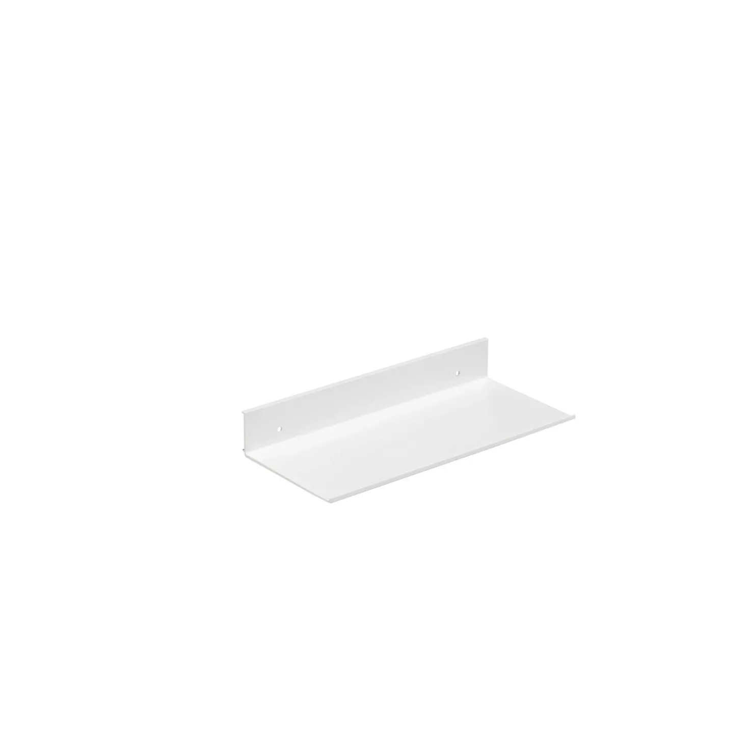 Mensola bagno Alluminia Format 30x13 cm bianco