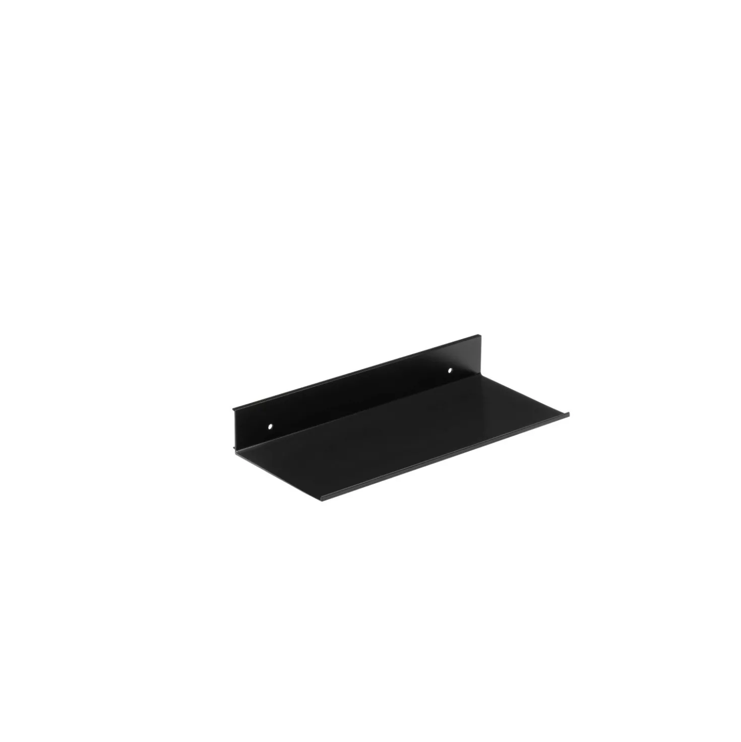 Mensola bagno Alluminia Format 30x13 cm nero