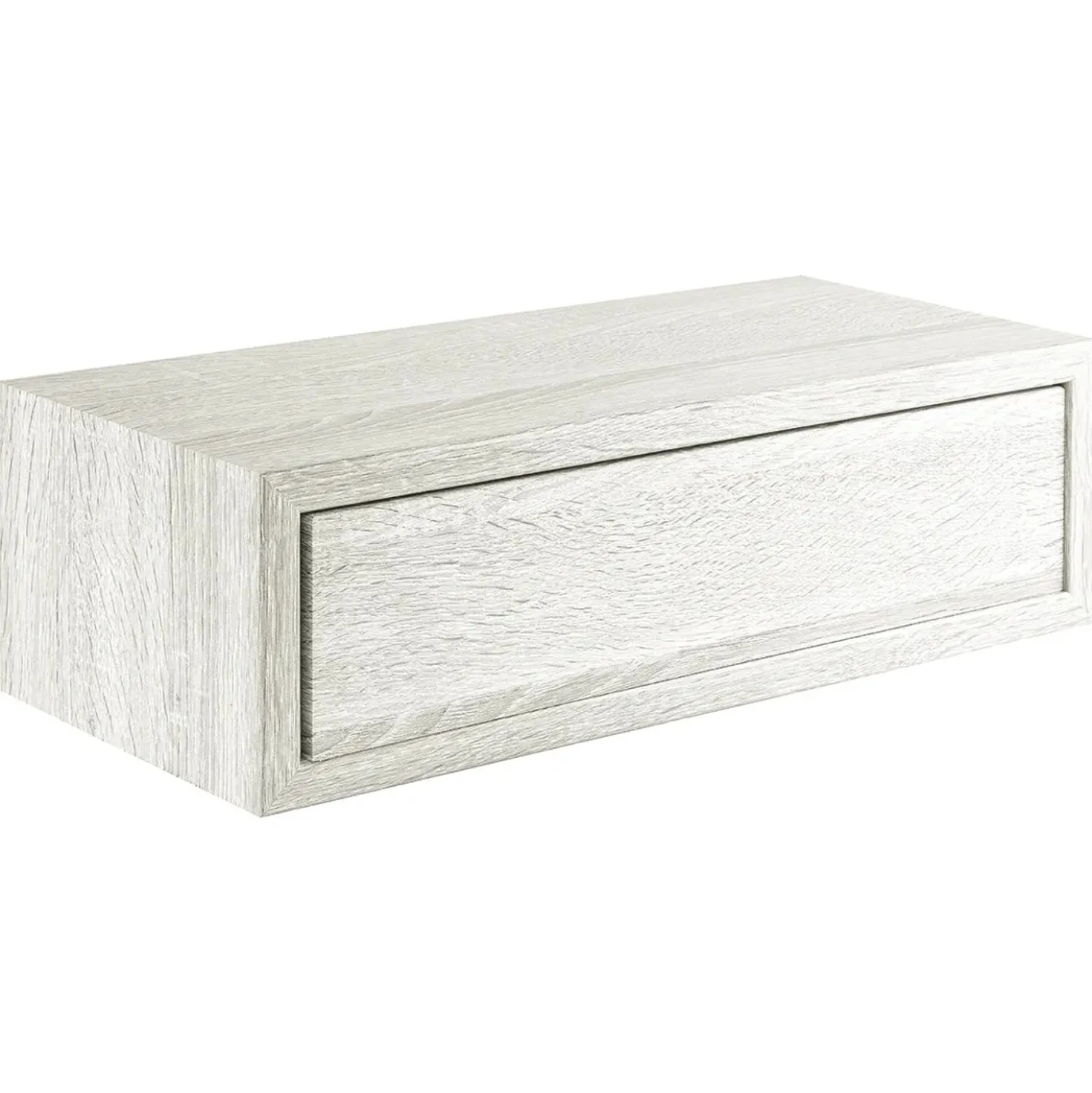 Mensola con cassetto Lego MDF 450x134x200 mm rovere sbaincato