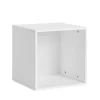 Mensola Cubix Format in legno bianco opaco