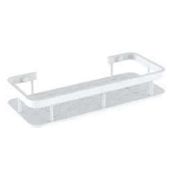 Mensola doccia frontale Fusion bianco