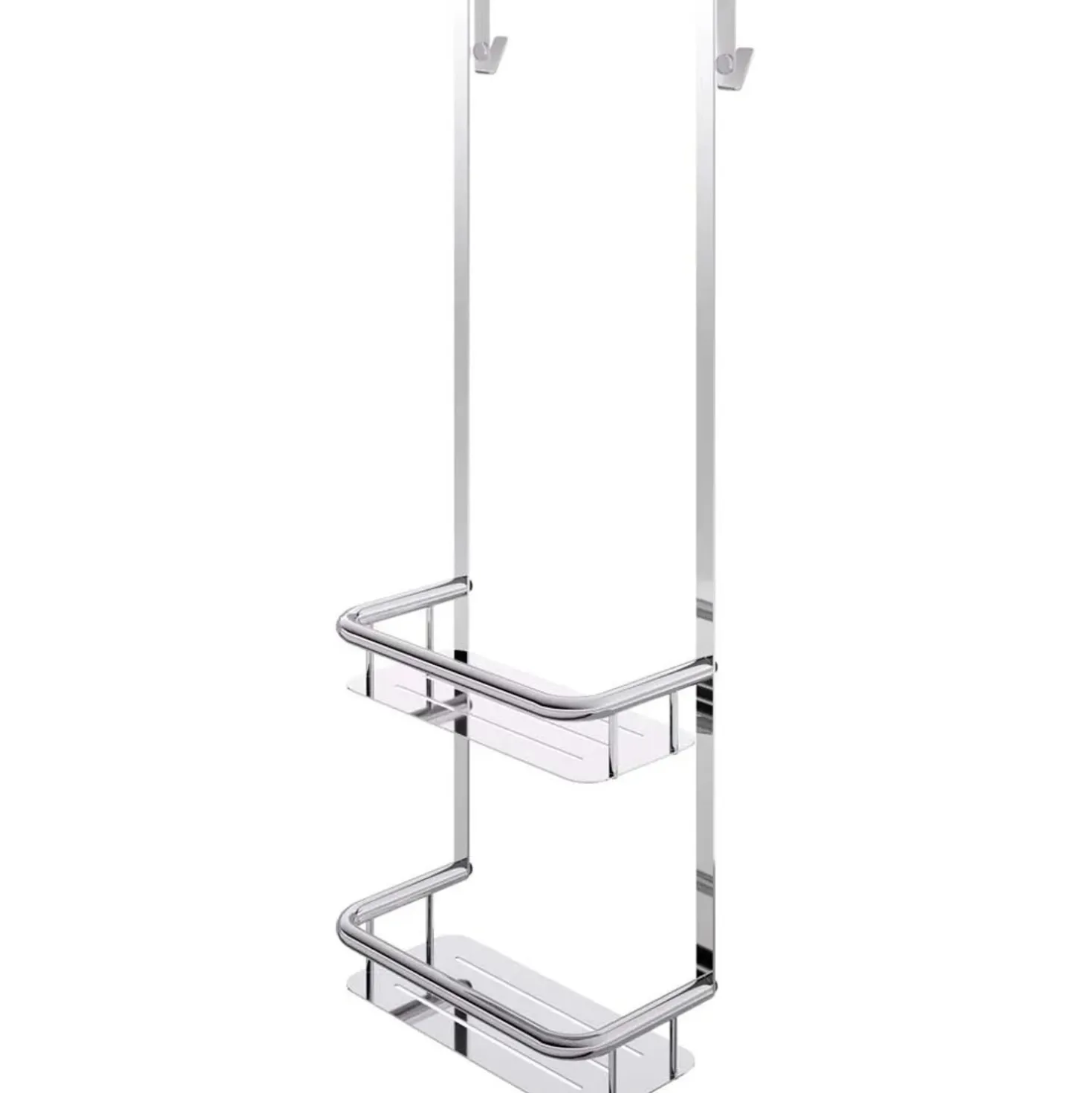Mensola doccia Idrostile con ganci 276x762 mm cromo