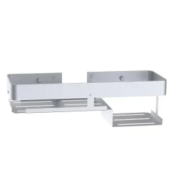 Mensola doccia rettangolare Balance silver