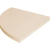 Mensola melaminica angolare acero 300 mm x 300 mm x 18 mm