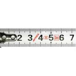 Metrica flessometro autobloccante gommato 16 mm x 3 m