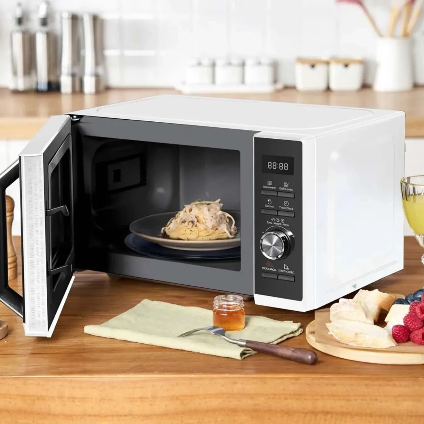 Microonde con grill Toshiba MW3-AG20PE (WH) 20 l bianco