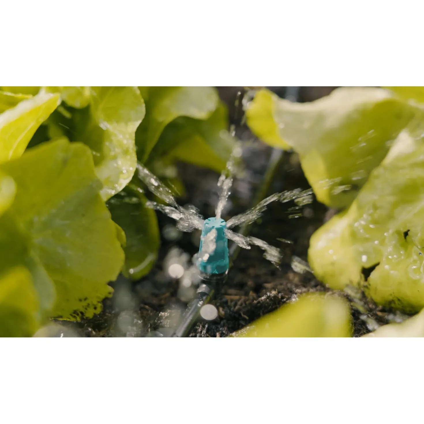 Microzampillo in linea Gardena regolabile per tubi da 4,6 mm Micro-Drip-System