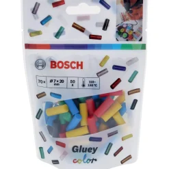 Mini stick colla Gluey Bosch mix colori 70 pz