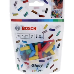 Mini stick colla Gluey Bosch mix colori 70 pz