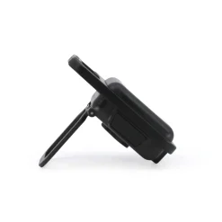 Mini torcia multifunzione ricaricabile USB con moschettone