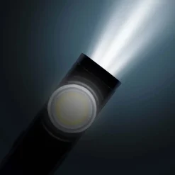 Mini torcia ULTRA SLIM LED COB USB C 500 lm in Alluminio Aeronautico