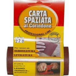 Minirotolo carta abrasiva resinata grana 220
