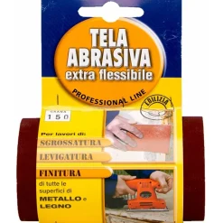 Minirotolo tela abrasiva grana 150