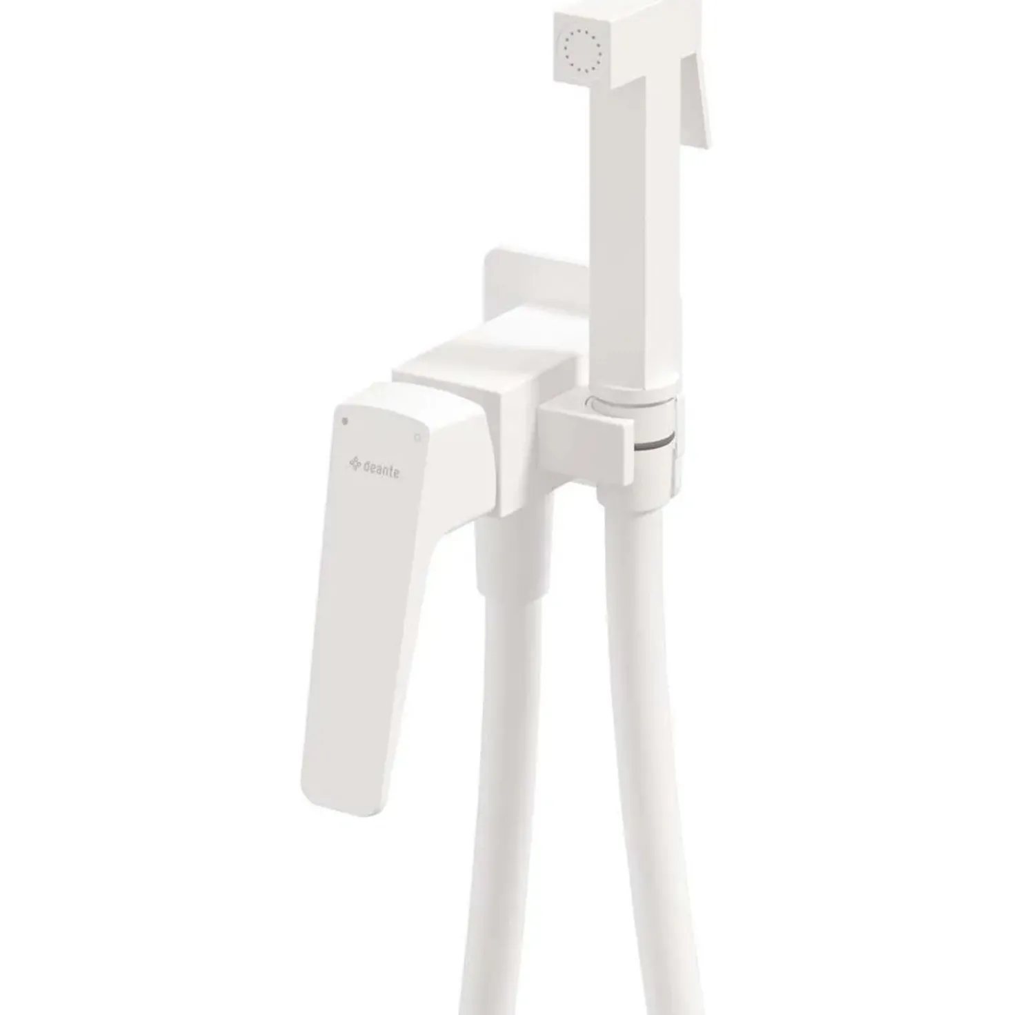 Miscelatore bidet Placetas a incasso a parete bianco