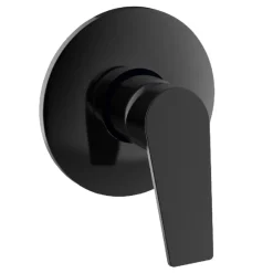 Miscelatore incasso doccia serie Kalos nero
