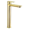 Miscelatore lavabo Batabanó alto oro