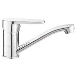 Miscelatore lavabo Bauta con bocca girevole cromo