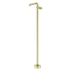 Miscelatore lavabo Iguará a libera installazione oro spazzolato