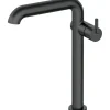 Miscelatore lavabo Limonar alto con bocca rettangolare nero