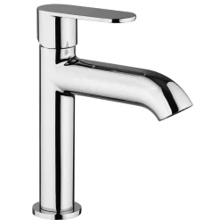 Miscelatore lavabo Tube compreso di scarico 1"/1/4 cromo