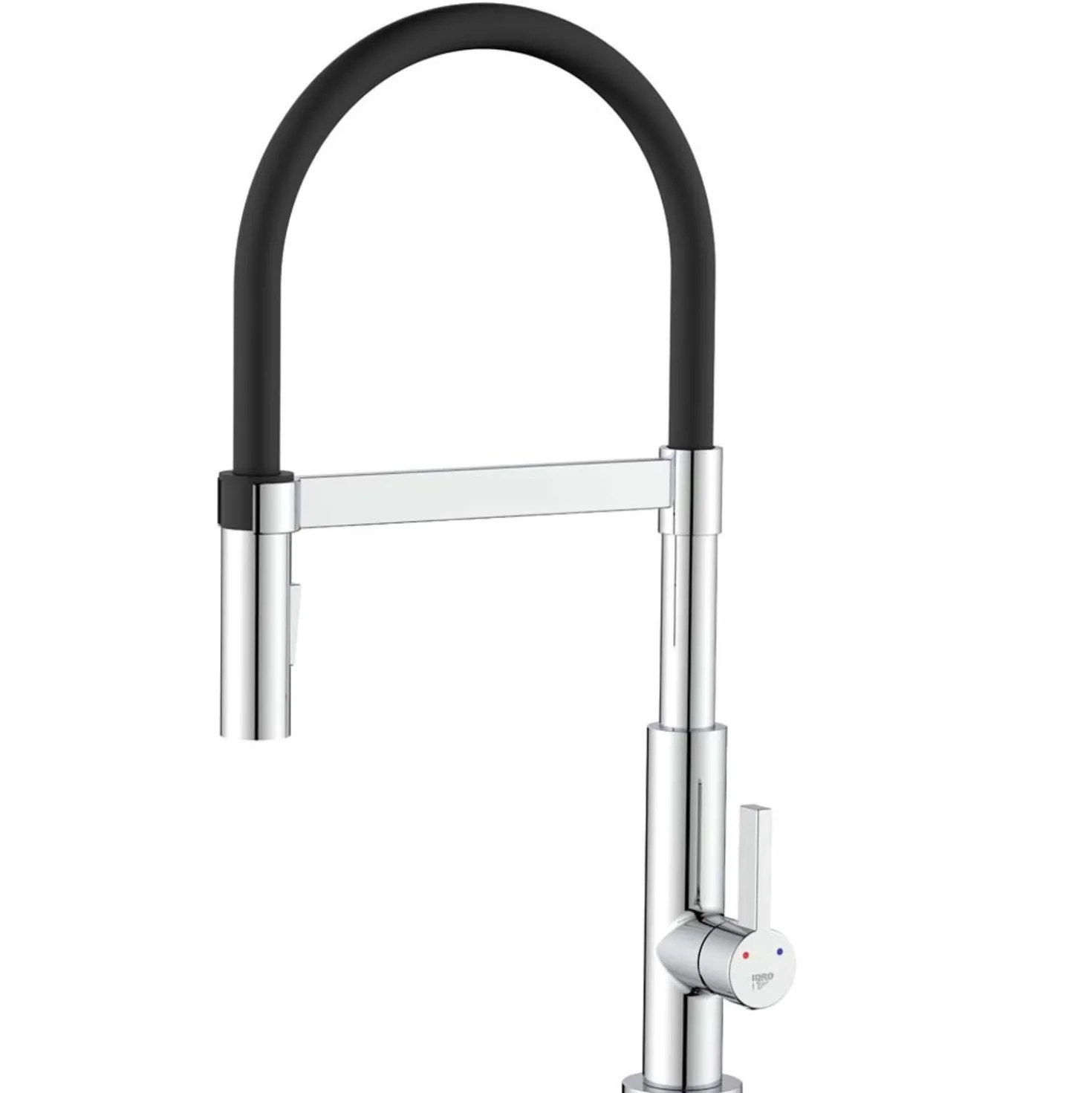 Miscelatore lavello alto Panama cromo/nero