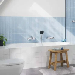 Miscelatore monocomando doccia esterno Grohe Dice cromo