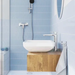 Miscelatore monocomando doccia esterno Grohe Dice cromo