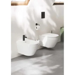 Miscelatore monocomando per bidet Grohe Dice nero opaco