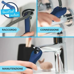 Miscelatore monocomando per bidet GROHE QUICKFIX Start Edge