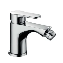 Miscelatore per bidet con scarico cromo San Siro New