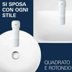 Miscelatore per lavabo Grohe Dice cromo tg S