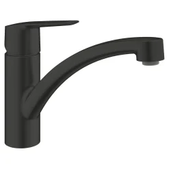 Miscelatore per lavello monocomando Grohe QuickFix Start Nero