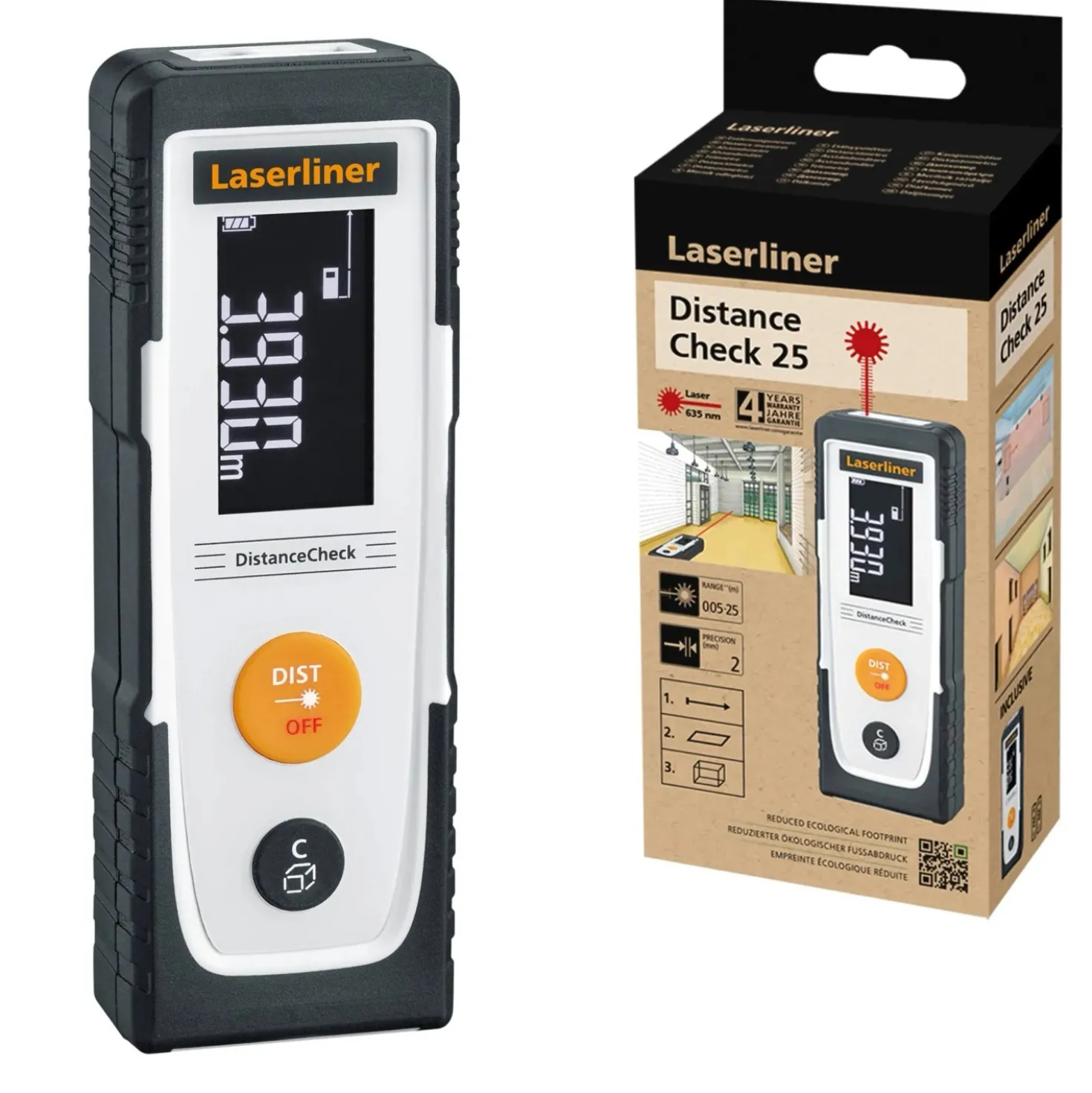 Misuratore di distanza Laserliner laser 25