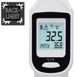 Misuratore di temperatura laser Auto-Hold