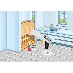 Misuratore di temperatura laser Auto-Hold