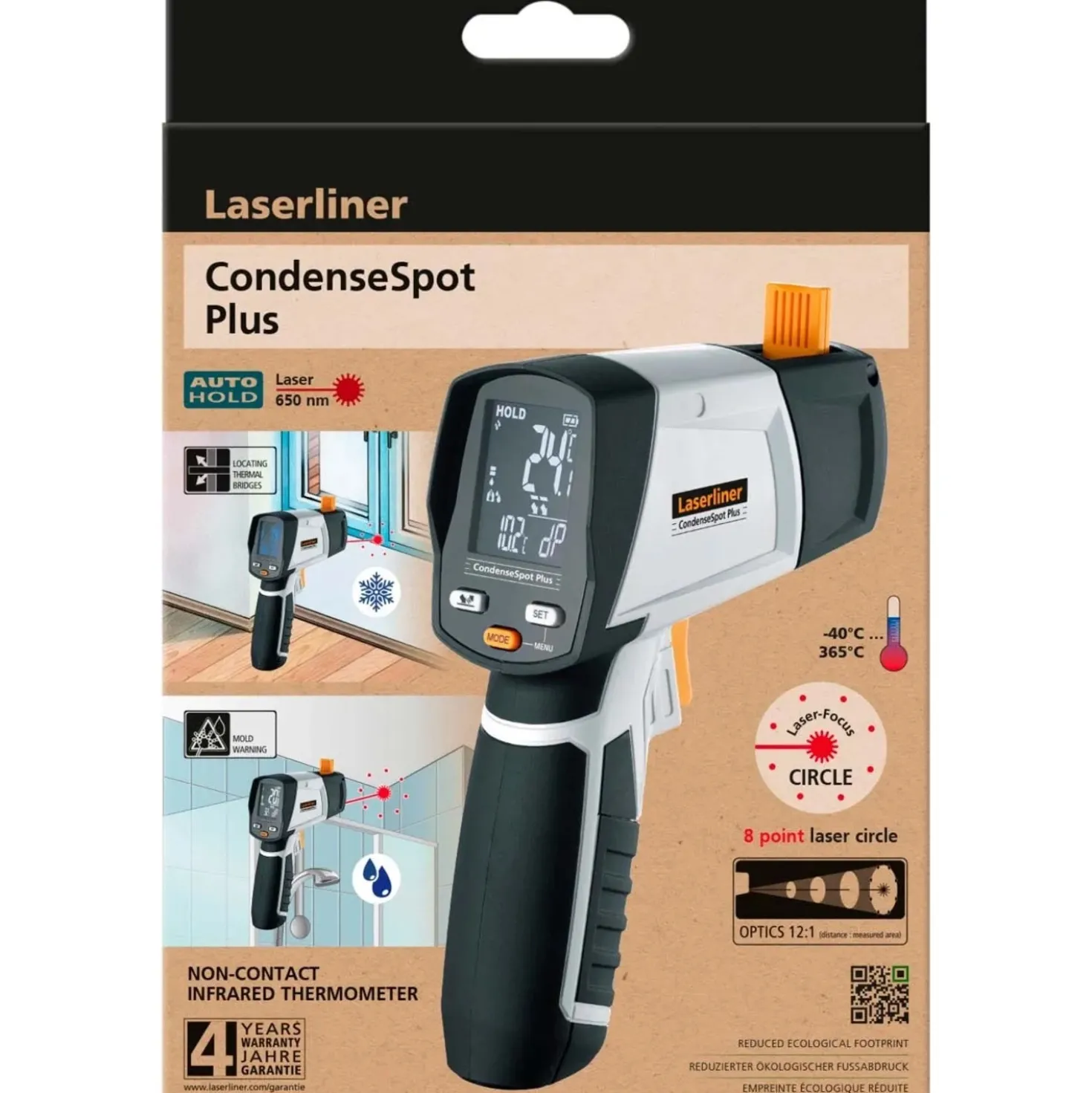 Misuratore di temperatura laser