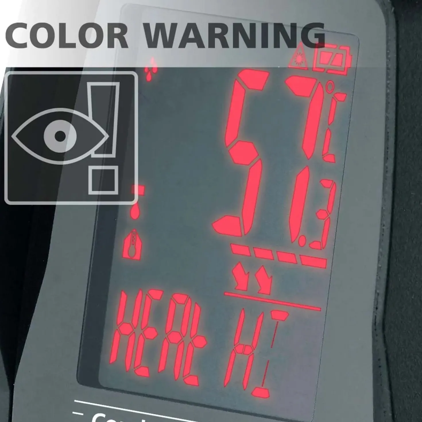 Misuratore di temperatura laser