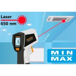 Misuratore di temperatura laser Pocket