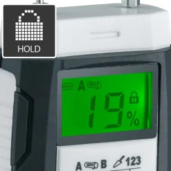 Misuratore umidità per materiali Auto-Hold