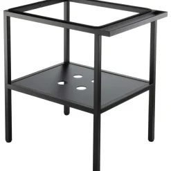 Mobile bagno a terra Idrostile con ripiano 56,5x40 cm 400x750 mm Nero