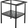 Mobile bagno a terra Idrostile con ripiano 66,5x50 cm 500x700 mm Nero