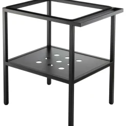 Mobile bagno a terra Idrostile con ripiano 66,5x50 cm 500x700 mm Nero