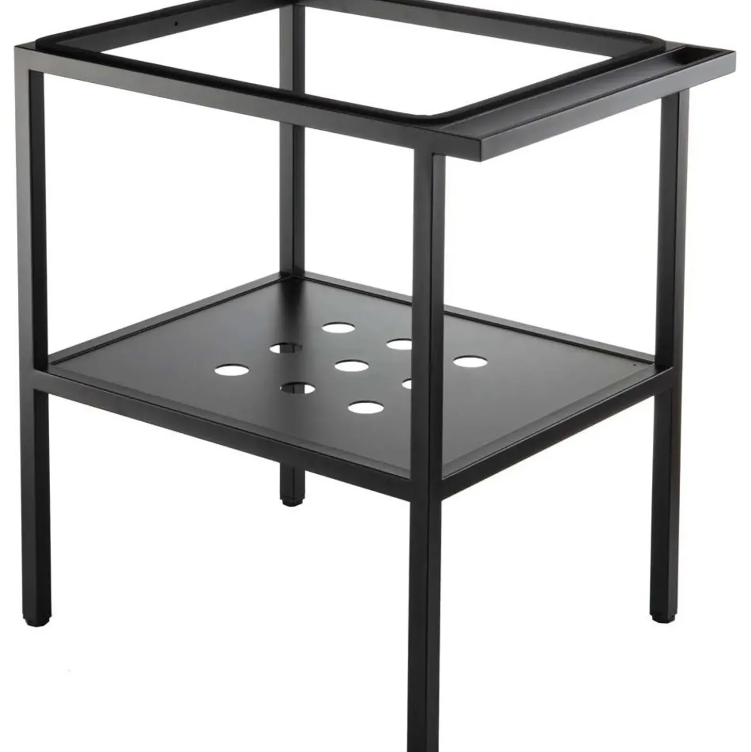 Mobile bagno a terra Idrostile con ripiano 66,5x50 cm 500x700 mm Nero