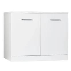 Mobile bagno a terra 65x54 cm bianco lucido