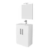 Mobile bagno base lavabo a terra Minitower 60x84,5x36 cm bianco