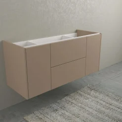 Mobile bagno base sospesa Mind 120x45x54 cm opaco
