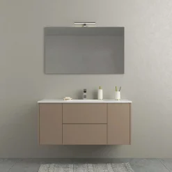 Mobile bagno base sospesa Mind 120x45x54 cm opaco