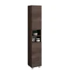 Mobile bagno colonna a terra Chloe 30x181x34 cm rovere scuro